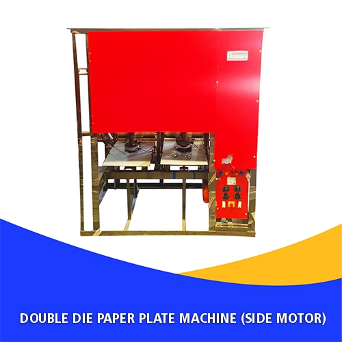 Double Die Paper plate Machine